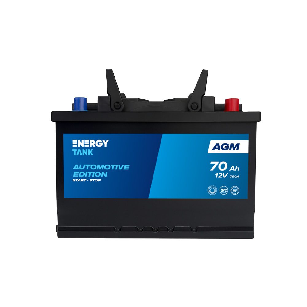 Akumulator AGM START&STOP 70ah 278x175x190mm