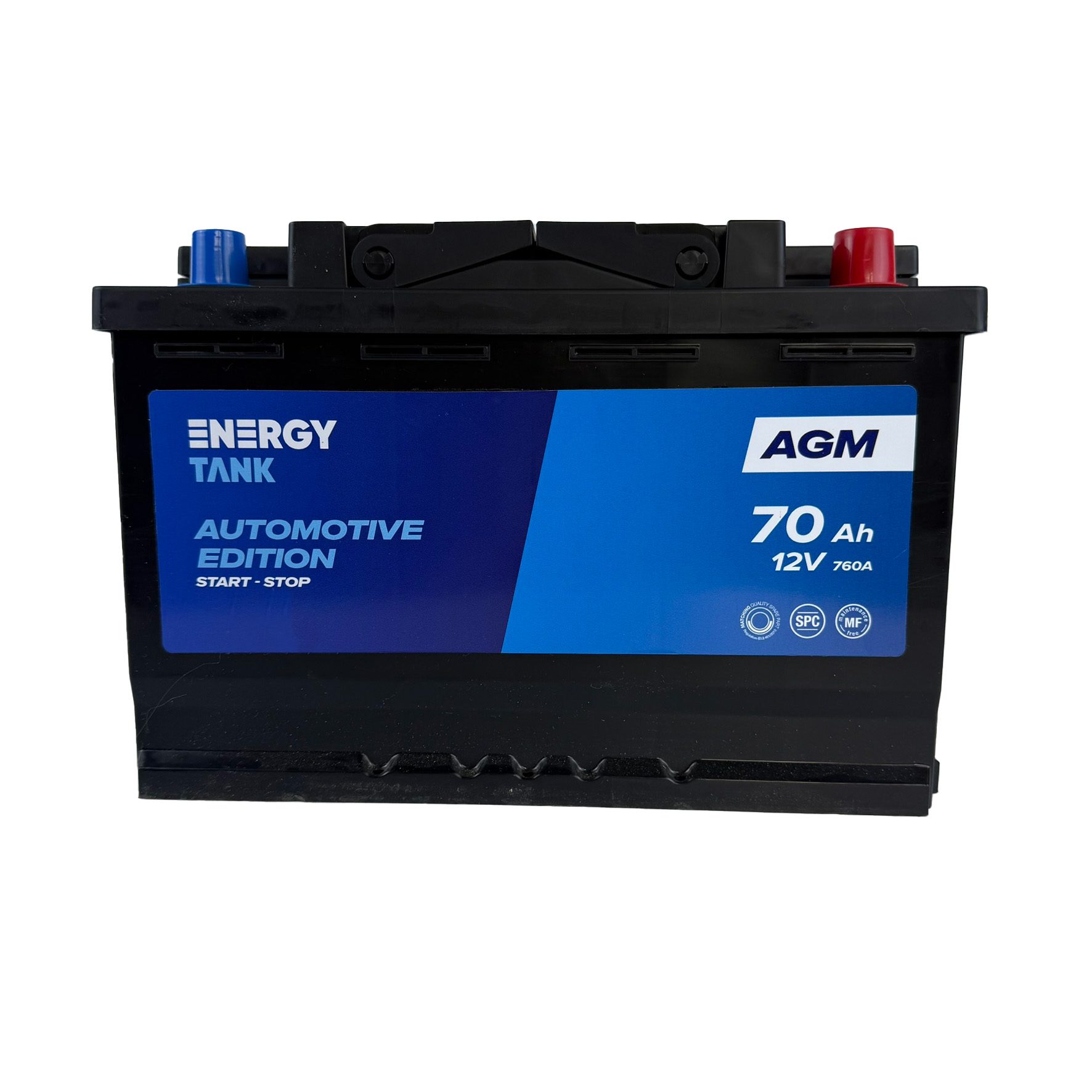 Akumulator AGM START&STOP 70ah 278x175x190mm - obrazek 2