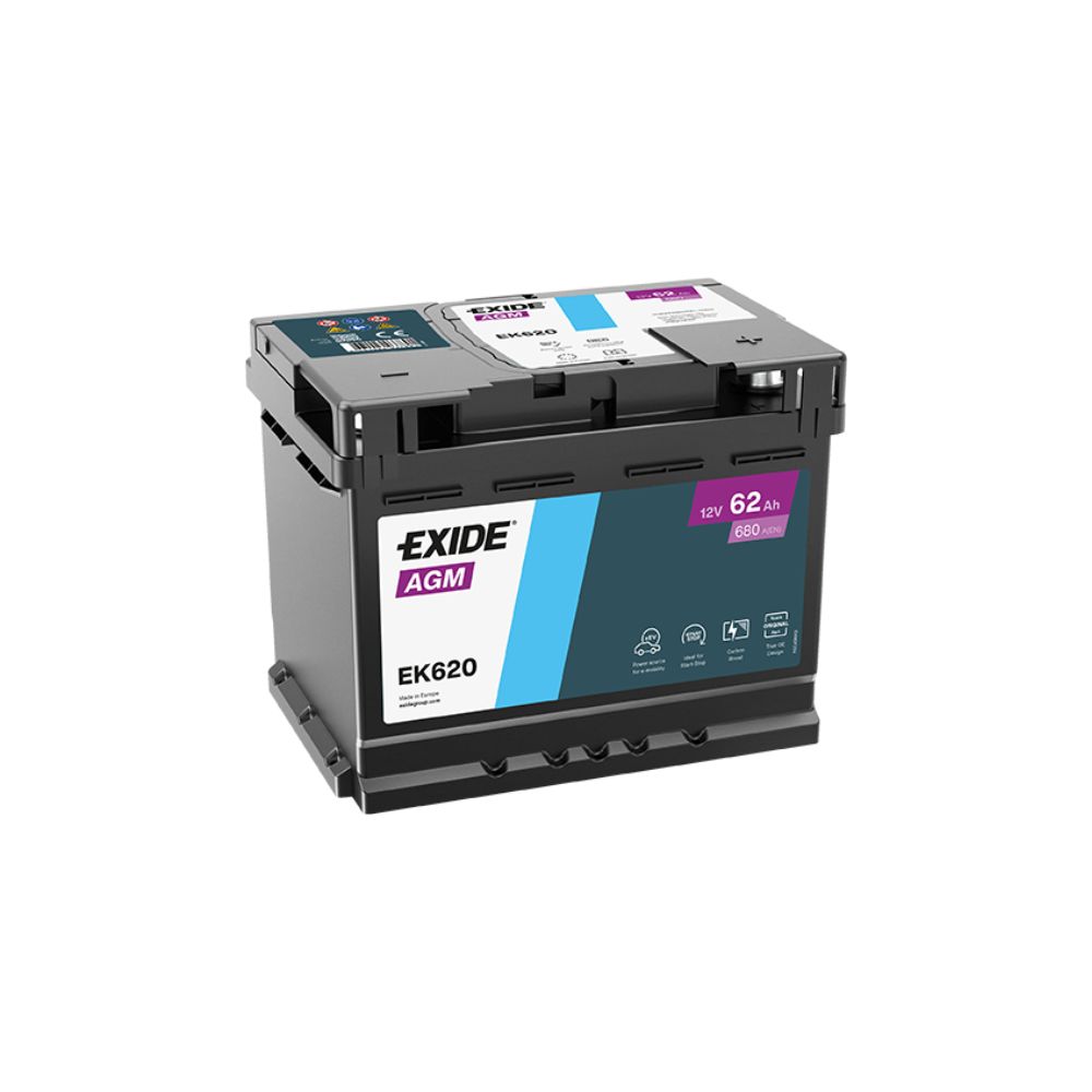 Akumulator Exide AGM  62Ah 242x175x190mm