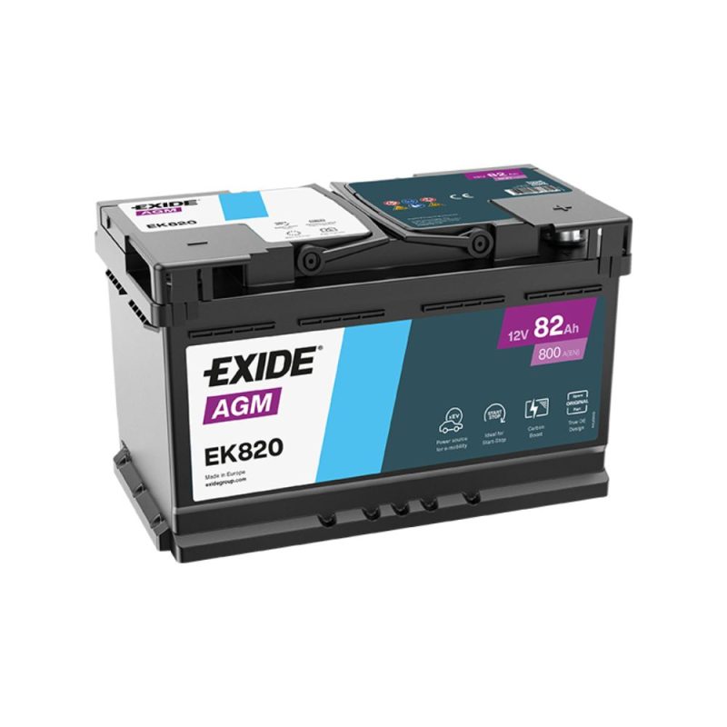 Akumulator Exide AGM  82Ah 315x175x190mm